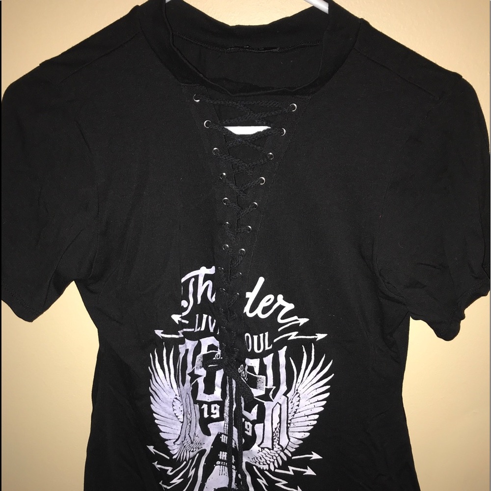 Super V-Neck Body Con Top